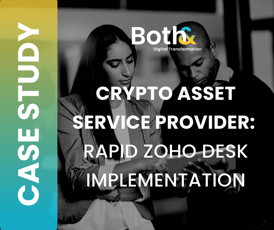 Rapid Zoho Desk Implementation for Crypto Asset Service Provider 